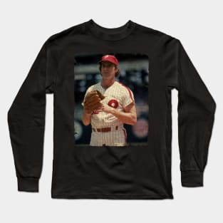 Steve Carlton - Pilling in Philadelphia Phillies Long Sleeve T-Shirt